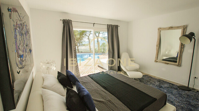 Luxusvilla auf Ibiza in Can Furnet mit atemberaubendem Blick auf das Meer, Ibiza-Stadt und Formentera zu verkaufen, Ibiza - Luxusvilla auf Ibiza in Can Furnet mit atemberaubendem Blick auf das Meer, Ibiza-Stadt und Formentera zu vermieten, Ibiza