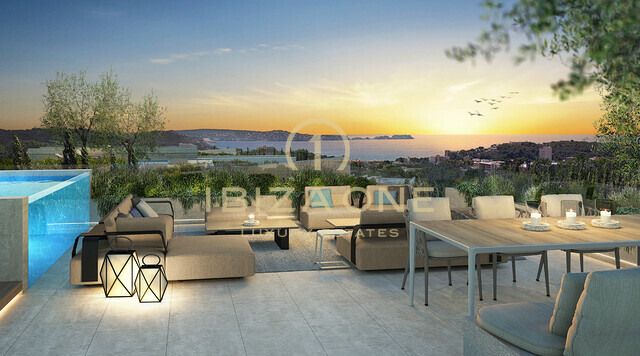 Attico di lusso a Maiorca con vista mare in vendita, Ibiza - Attico di lusso a Maiorca con vista mare in affitto, Ibiza