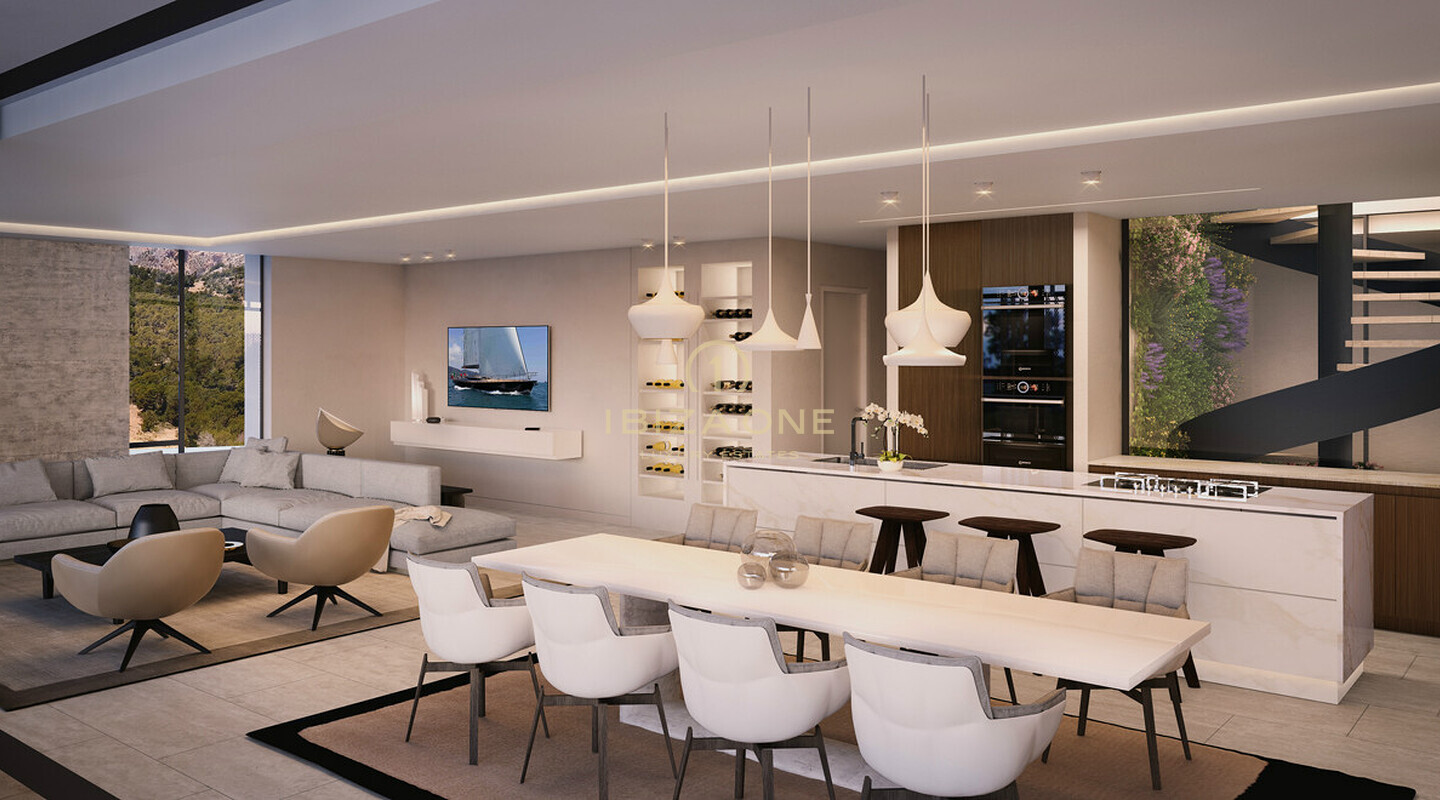 Penthouse de luxe à Majorque avec vue sur la mer à vendre, Ibiza - Penthouse de luxe à Majorque avec vue sur la mer à louer, Ibiza