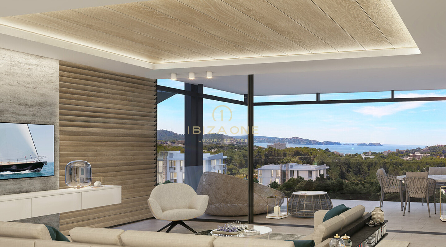 Luxe penthouse op Mallorca met zeezicht te koop, Ibiza - Luxe penthouse op Mallorca met zeezicht te huur, Ibiza