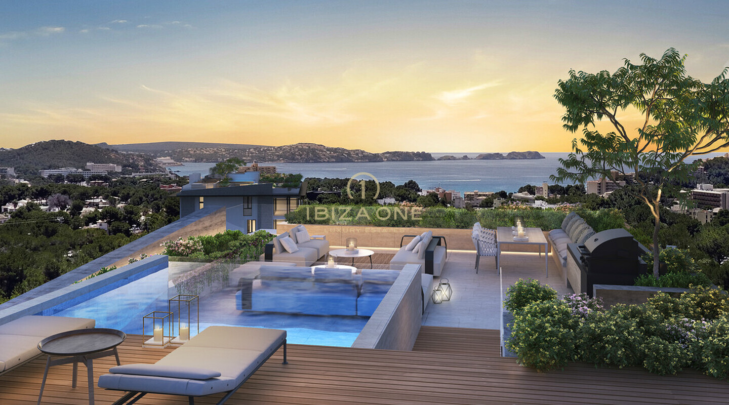 Ático de lujo en Mallorca con vistas al mar en venta, Ibiza - Ático de lujo en Mallorca con vistas al mar en alquiler, Ibiza