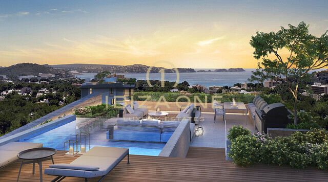 Luxus-Penthouse auf Mallorca mit Meerblick zu verkaufen, Ibiza - Luxus-Penthouse auf Mallorca mit Meerblick zu vermieten, Ibiza
