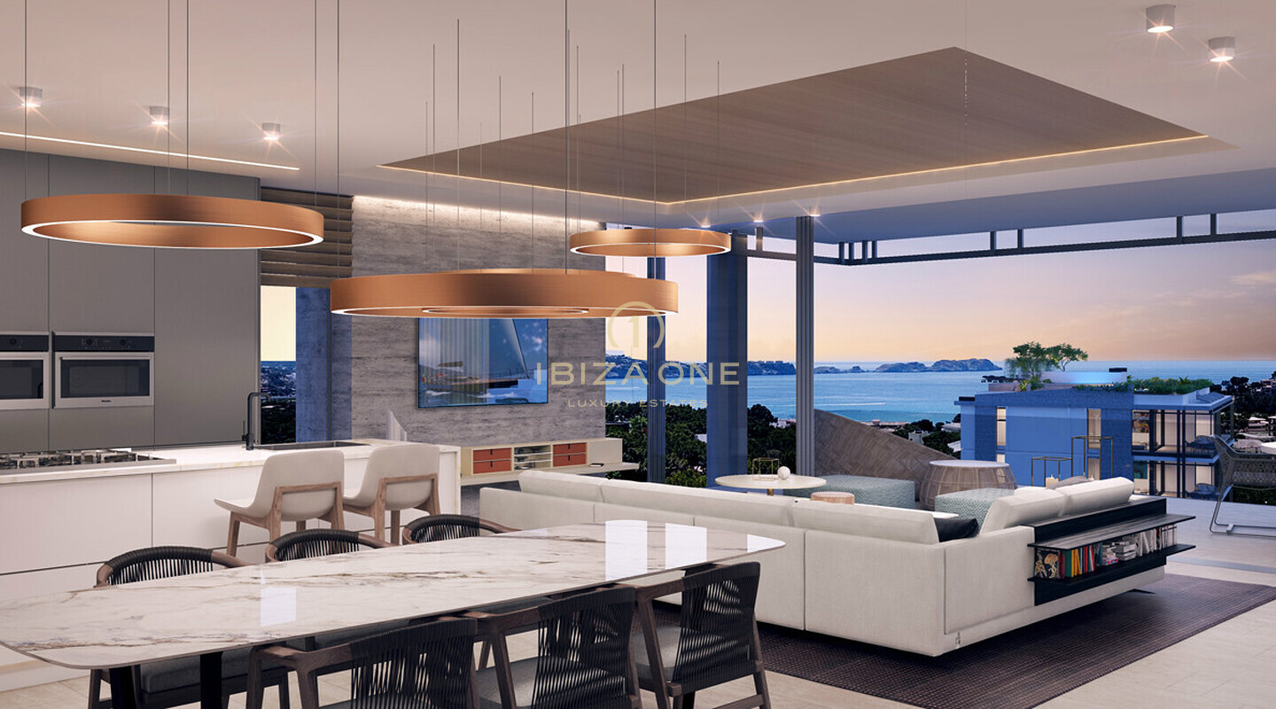 Penthouse de luxe à Majorque avec vue sur la mer à vendre, Ibiza - Penthouse de luxe à Majorque avec vue sur la mer à louer, Ibiza