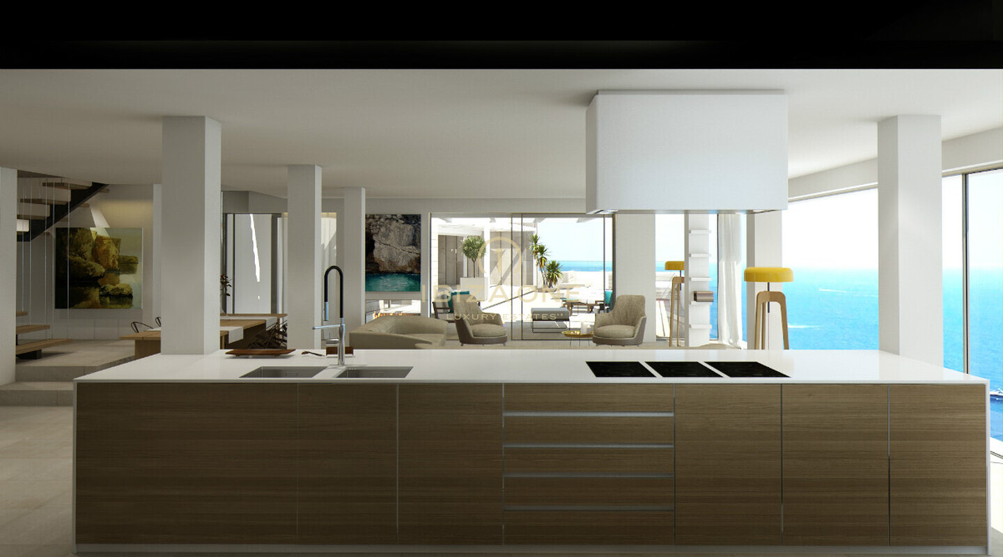 Penthouse moderne avec vue sur la mer à vendre à Majorque, Ibiza - Penthouse moderne avec vue sur la mer à louer à Majorque, Ibiza