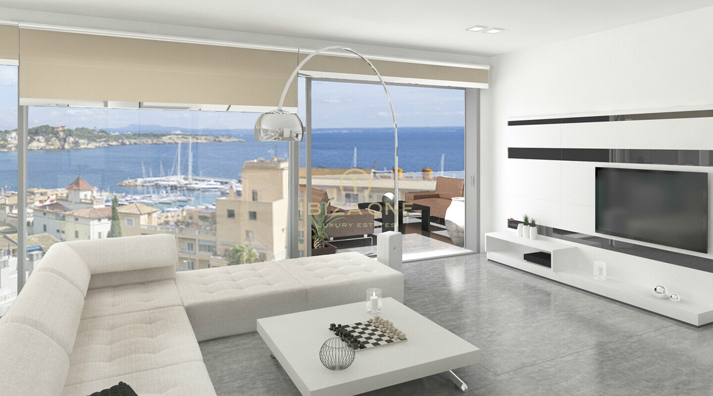 Luxe appartement met zeezicht en privé zoutwaterzwembad op Mallorca te koop, Ibiza - Luxe appartement met zeezicht en privé zoutwaterzwembad op Mallorca te huur, Ibiza