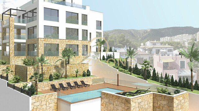 Appartamento di lusso con vista mare e piscina privata di acqua salata a Maiorca in vendita, Ibiza - Appartamento di lusso con vista mare e piscina privata di acqua salata a Maiorca in affitto, Ibiza