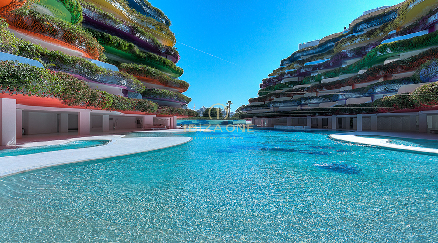 Modernes Luxus-Apartment mit 2 Schlafzimmern auf Ibiza am Paseo Maritimo in Las Boas zu verkaufen, Ibiza - Modernes Luxus-Apartment mit 2 Schlafzimmern auf Ibiza am Paseo Maritimo in Las Boas zu vermieten, Ibiza