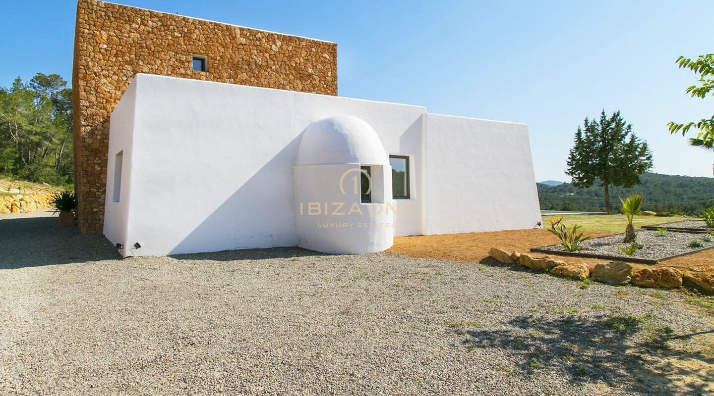 Moderne luxe finca op Ibiza nabij Santa Gertrudis te huur, Ibiza