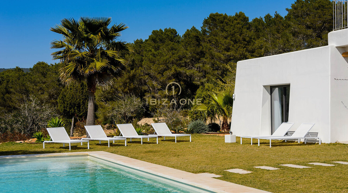 Finca di lusso moderna a Ibiza vicino a Santa Gertrudis in affitto, Ibiza