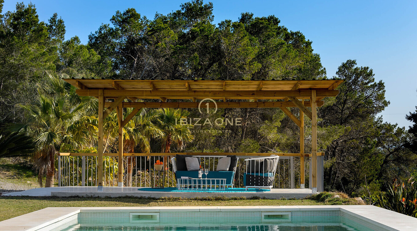 Modern luxury finca in Ibiza near Santa Gertrudis for rent, Ibiza
