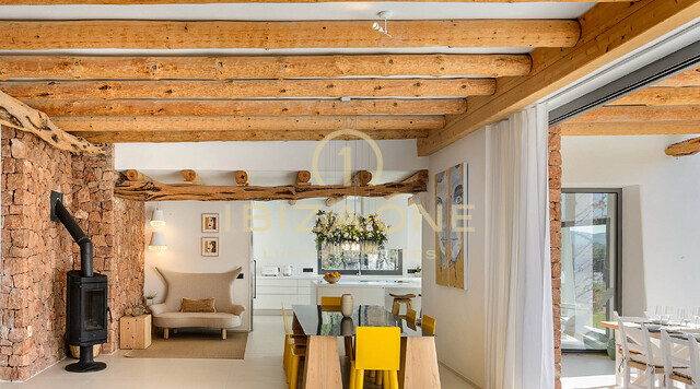 Moderne Luxusfinca auf Ibiza in der Nähe von Santa Gertrudis zu vermieten, Ibiza
