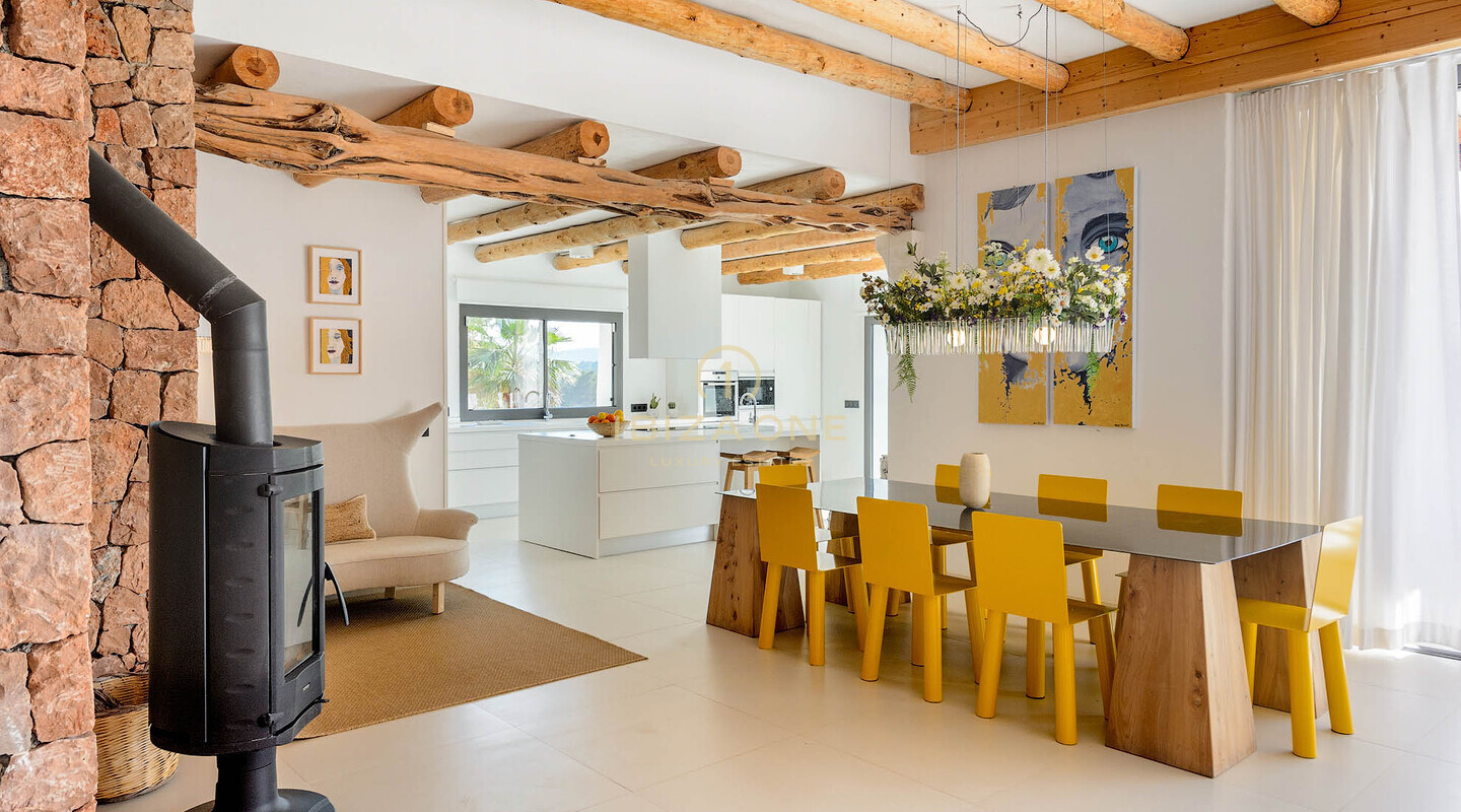 Moderne luxe finca op Ibiza nabij Santa Gertrudis te huur, Ibiza