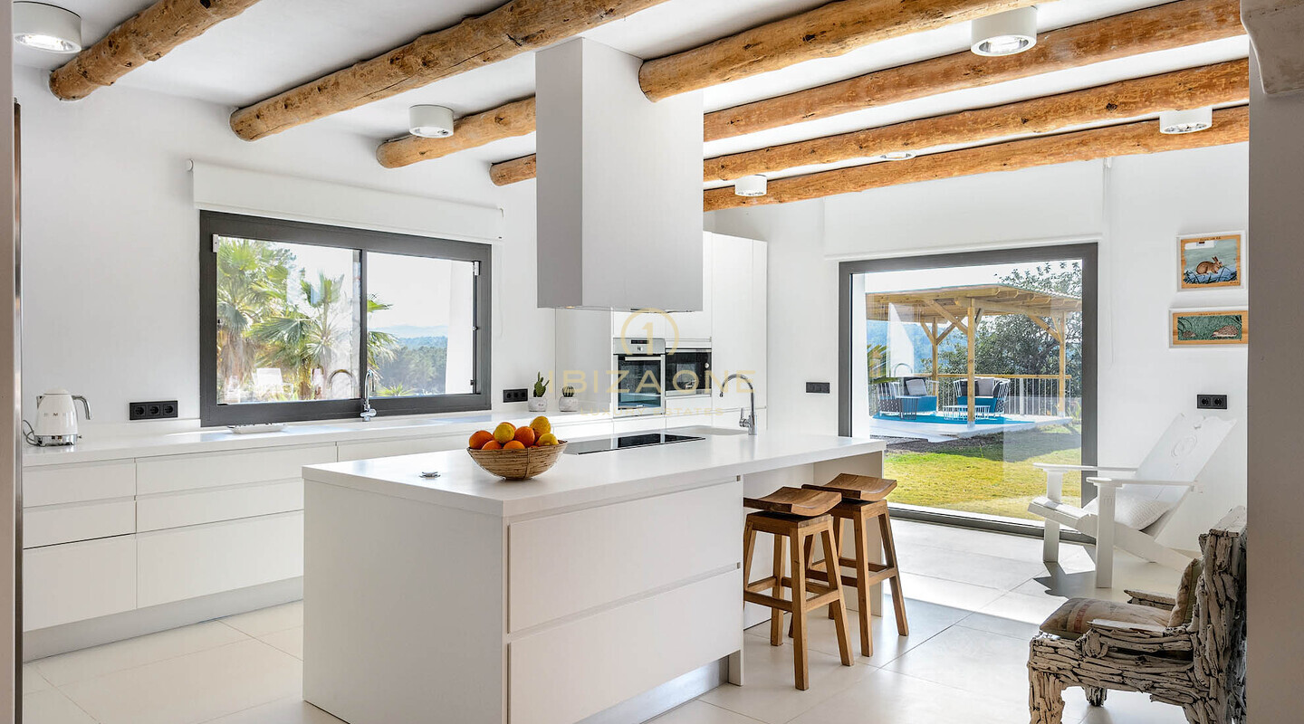 Modern luxury finca in Ibiza near Santa Gertrudis for rent, Ibiza