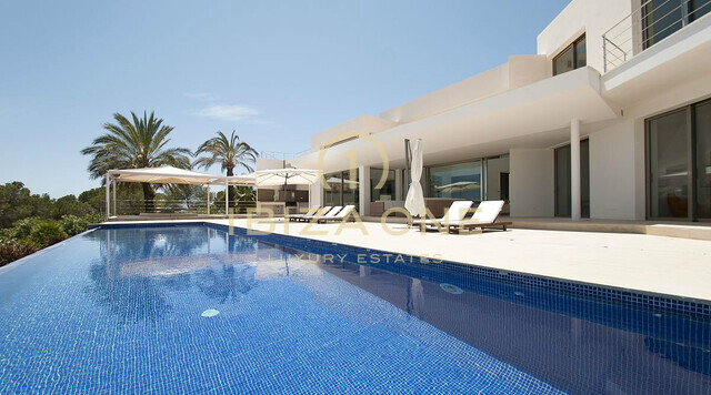 Villa de lujo muy moderna de 6 dormitorios en Ibiza con vistas al mar en Es Cubells / Vista Alegre en venta, Ibiza - Villa de lujo muy moderna de 6 dormitorios en Ibiza con vistas al mar en Es Cubells / Vista Alegre en alquiler, Ibiza