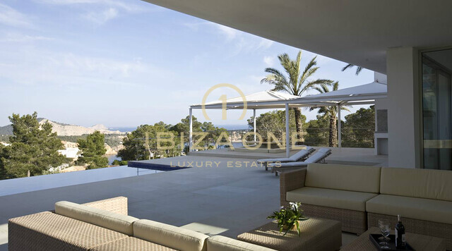 Zeer moderne luxe villa met 6 slaapkamers op Ibiza met zeezicht in Es Cubells / Vista Alegre te koop, Ibiza - Zeer moderne luxe villa met 6 slaapkamers op Ibiza met zeezicht in Es Cubells / Vista Alegre te huur, Ibiza