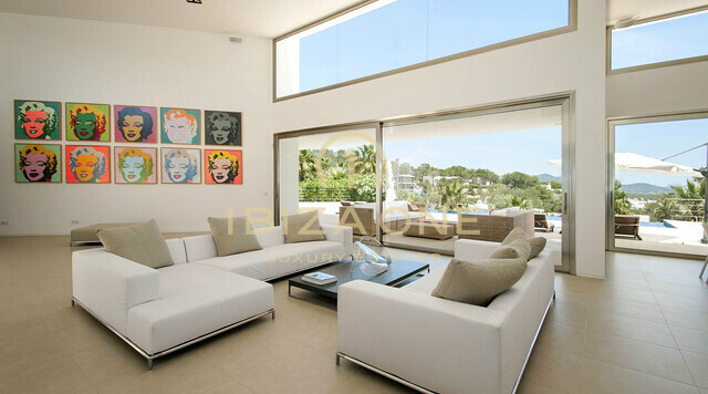 Villa de lujo muy moderna de 6 dormitorios en Ibiza con vistas al mar en Es Cubells / Vista Alegre en venta, Ibiza - Villa de lujo muy moderna de 6 dormitorios en Ibiza con vistas al mar en Es Cubells / Vista Alegre en alquiler, Ibiza