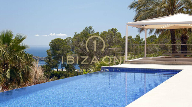 Sehr moderne 6 Schlafzimmer Luxusvilla auf Ibiza mit Meerblick in Es Cubells / Vista Alegre zu verkaufen, Ibiza - Sehr moderne 6 Schlafzimmer Luxusvilla auf Ibiza mit Meerblick in Es Cubells / Vista Alegre zu vermieten, Ibiza