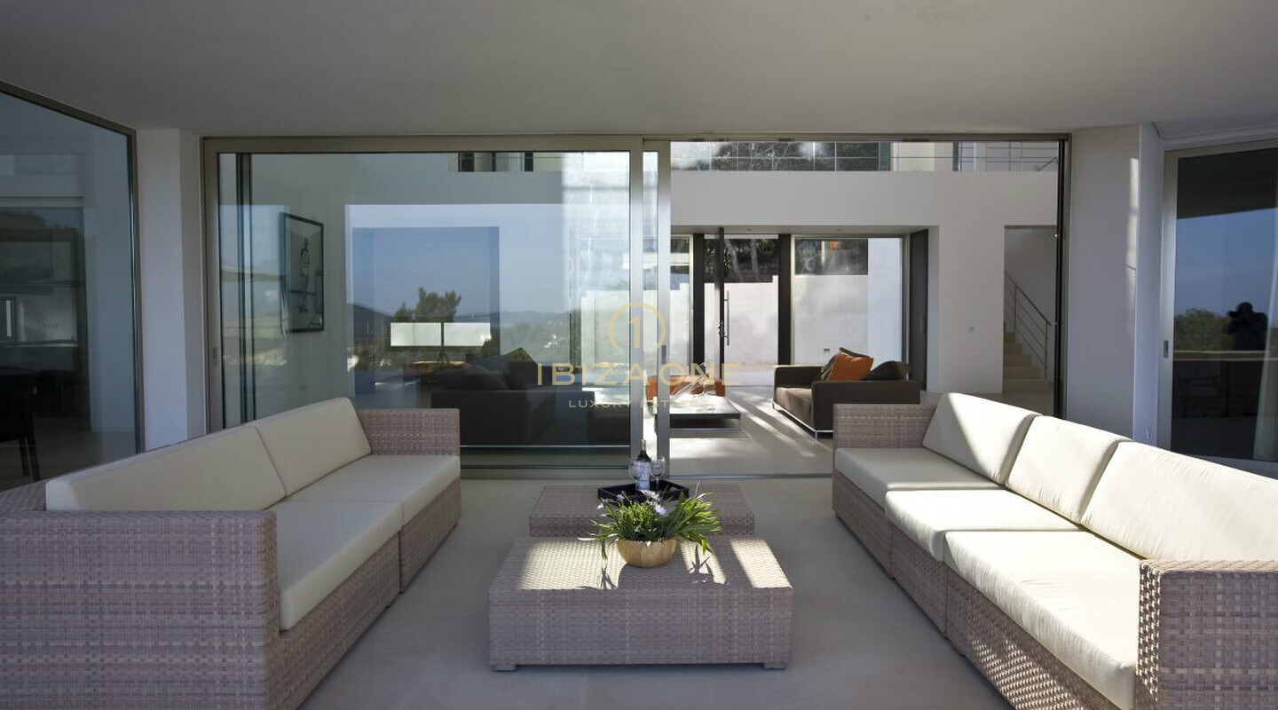 Villa de lujo muy moderna de 6 dormitorios en Ibiza con vistas al mar en Es Cubells / Vista Alegre en venta, Ibiza - Villa de lujo muy moderna de 6 dormitorios en Ibiza con vistas al mar en Es Cubells / Vista Alegre en alquiler, Ibiza