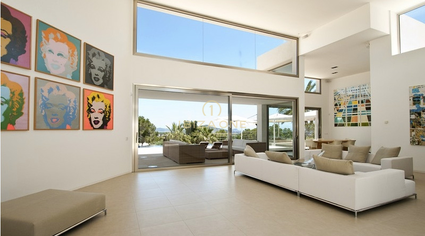Villa de lujo muy moderna de 6 dormitorios en Ibiza con vistas al mar en Es Cubells / Vista Alegre en venta, Ibiza - Villa de lujo muy moderna de 6 dormitorios en Ibiza con vistas al mar en Es Cubells / Vista Alegre en alquiler, Ibiza