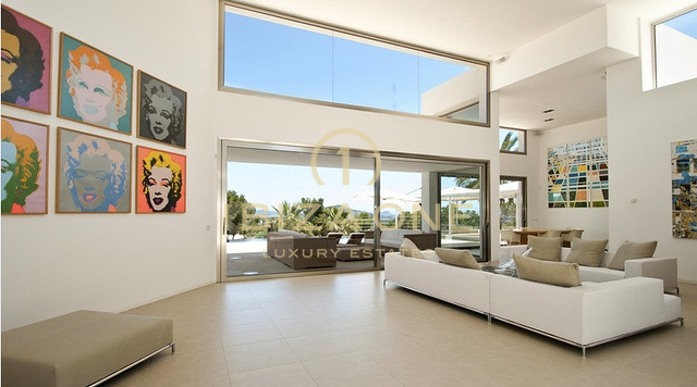 Villa de luxe très moderne de 6 chambres à Ibiza avec vue sur la mer à Es Cubells / Vista Alegre à vendre, Ibiza - Villa de luxe très moderne de 6 chambres à Ibiza avec vue sur la mer à Es Cubells / Vista Alegre à louer, Ibiza
