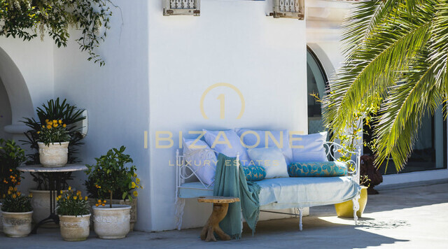 Fantastica villa di lusso a Ibiza con guest house e vista mare a Formentera in affitto, Ibiza