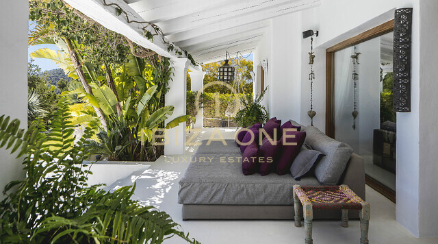 Fantastica villa di lusso a Ibiza con guest house e vista mare a Formentera in affitto, Ibiza