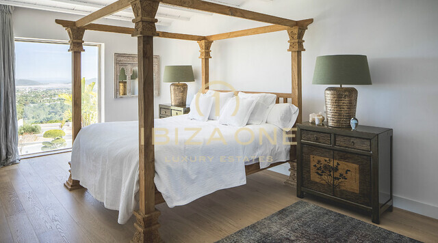 Fantastica villa di lusso a Ibiza con guest house e vista mare a Formentera in affitto, Ibiza
