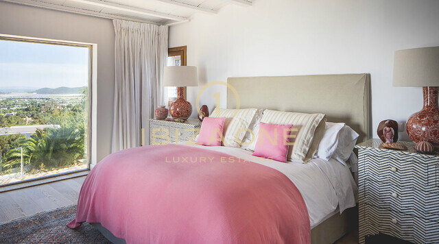 Fantastica villa di lusso a Ibiza con guest house e vista mare a Formentera in affitto, Ibiza