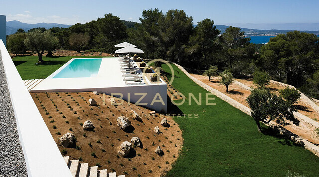 Luxury and spectacular designer villa in Ibiza with sea views for sale, Ibiza - Luxury and spectacular designer villa in Ibiza with sea views for rent, Ibiza