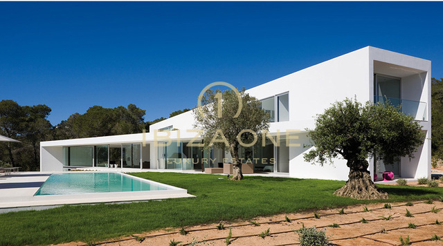 Luxury and spectacular designer villa in Ibiza with sea views for sale, Ibiza - Luxury and spectacular designer villa in Ibiza with sea views for rent, Ibiza