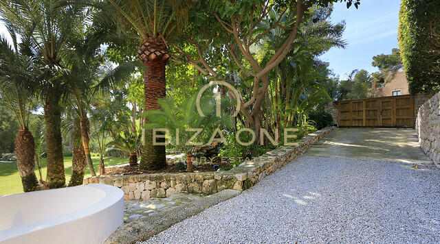 Blakstad Luxury Finca in Ibiza / Can Furnet overlooking Ibiza Town and the sea for rent, Ibiza