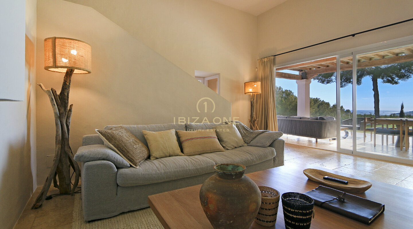 Blakstad Finca di lusso a Ibiza / Can Furnet con vista sulla città di Ibiza e sul mare in affitto, Ibiza