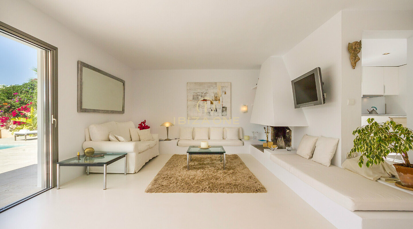 Villa di lusso con 2 camere da letto a Ibiza vicino a Cap Martinet con vista mare vicino a Ibiza in affitto, Ibiza