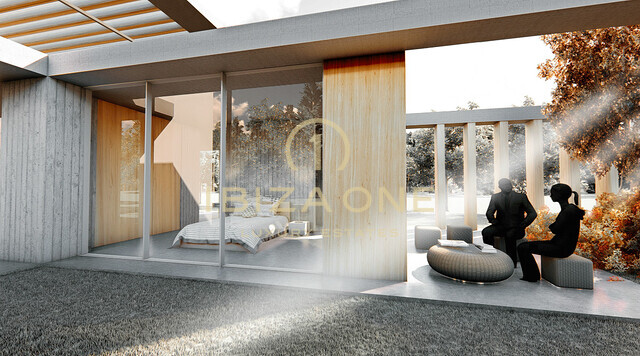 Proyecto moderno de lujo en Ibiza en San Carlos en el Valle de Morna en venta, Ibiza - Proyecto moderno de lujo en Ibiza en San Carlos en el Valle de Morna en alquiler, Ibiza
