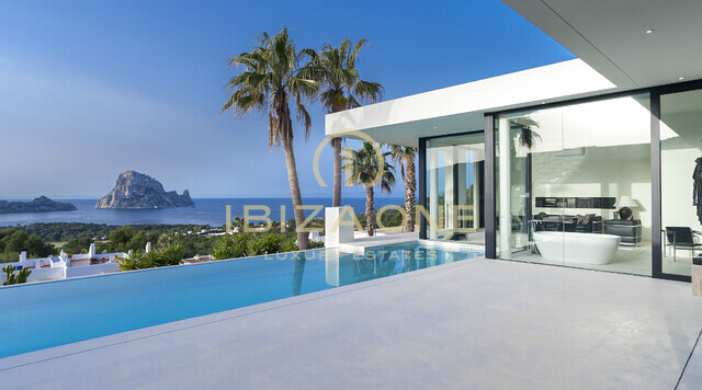 Moderna villa de lujo en Ibiza con vistas a Es Vedra, al mar y al campo en venta, Ibiza - Moderna villa de lujo en Ibiza con vistas a Es Vedra, al mar y al campo en alquiler, Ibiza