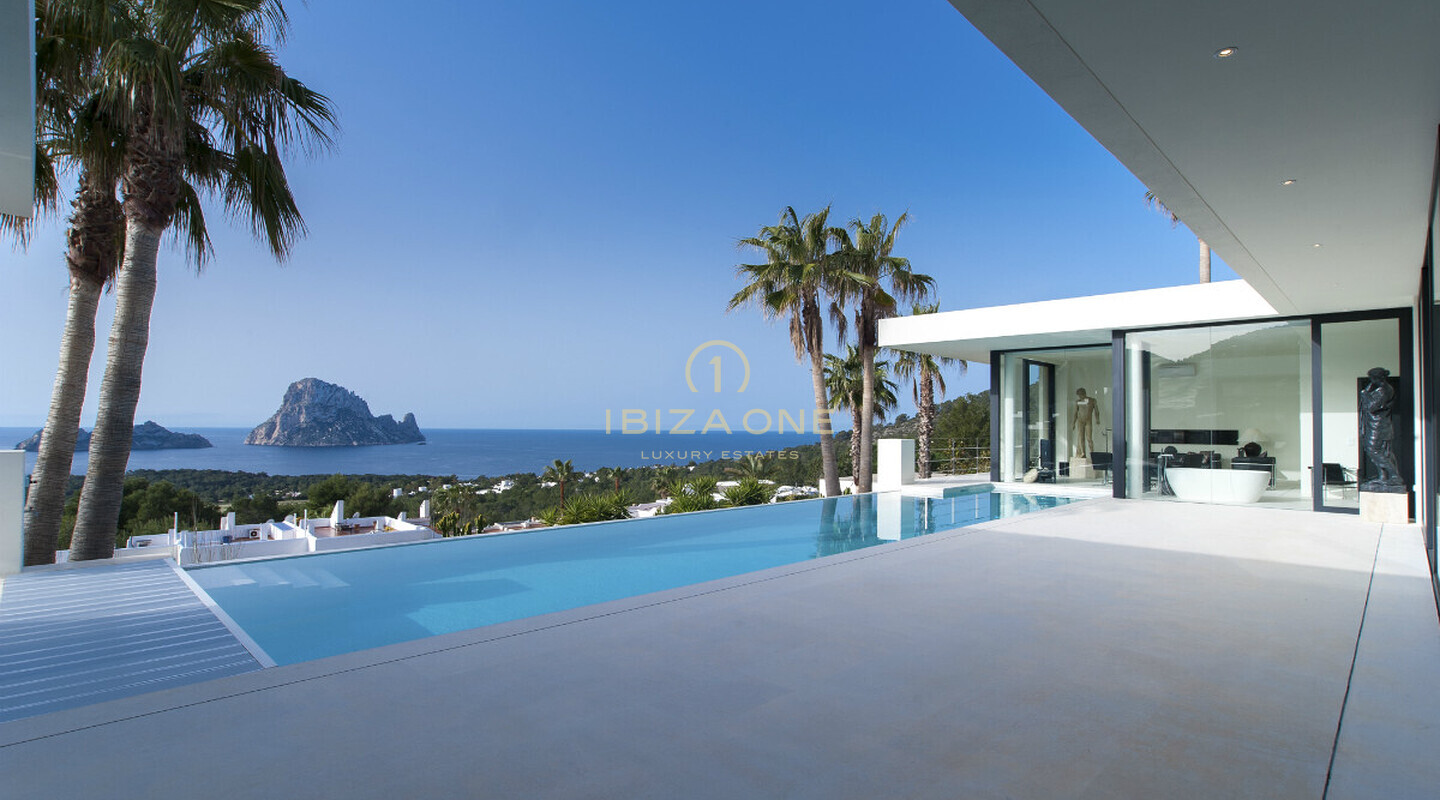 Moderna villa de lujo en Ibiza con vistas a Es Vedra, al mar y al campo en venta, Ibiza - Moderna villa de lujo en Ibiza con vistas a Es Vedra, al mar y al campo en alquiler, Ibiza
