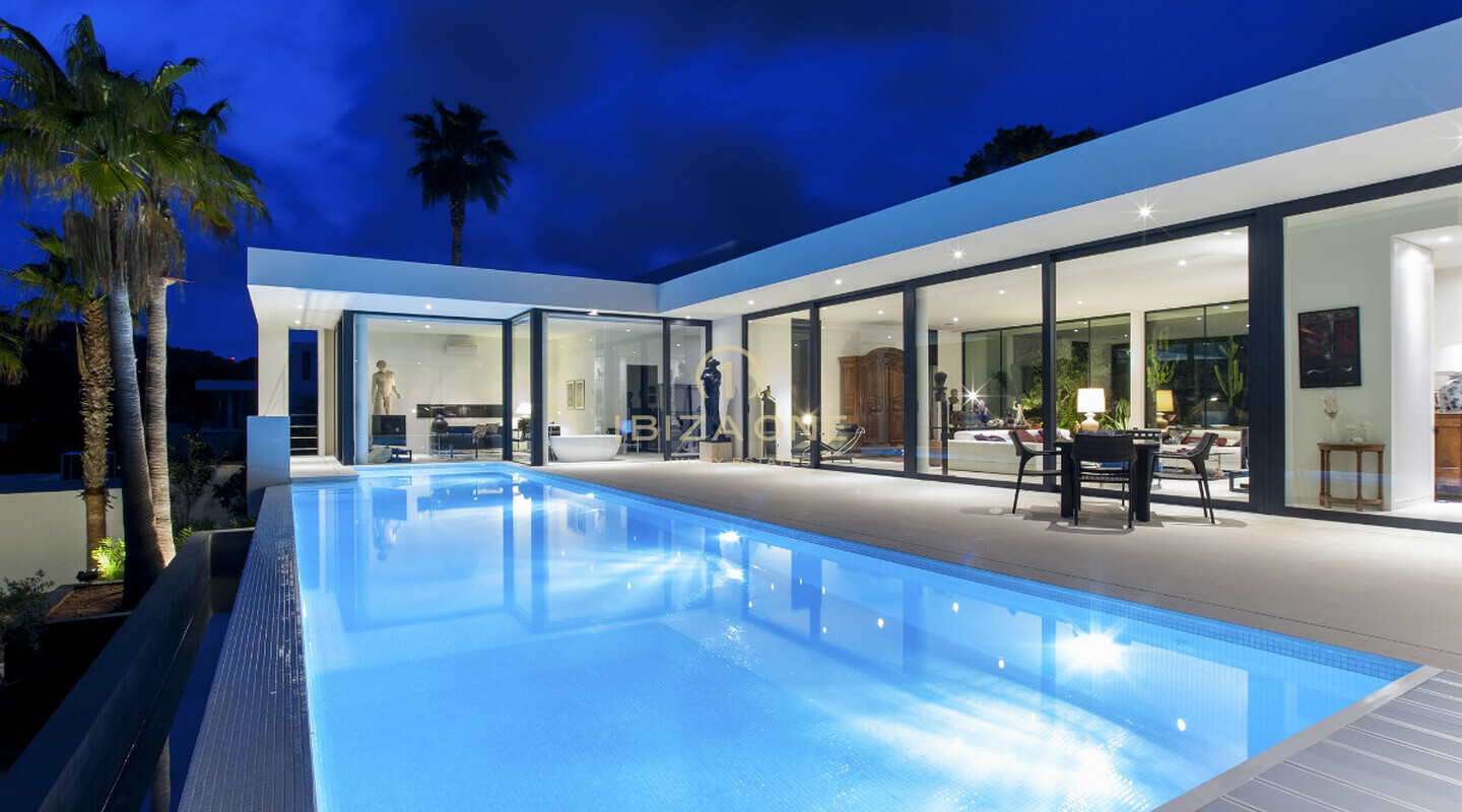 Moderna villa de lujo en Ibiza con vistas a Es Vedra, al mar y al campo en venta, Ibiza - Moderna villa de lujo en Ibiza con vistas a Es Vedra, al mar y al campo en alquiler, Ibiza