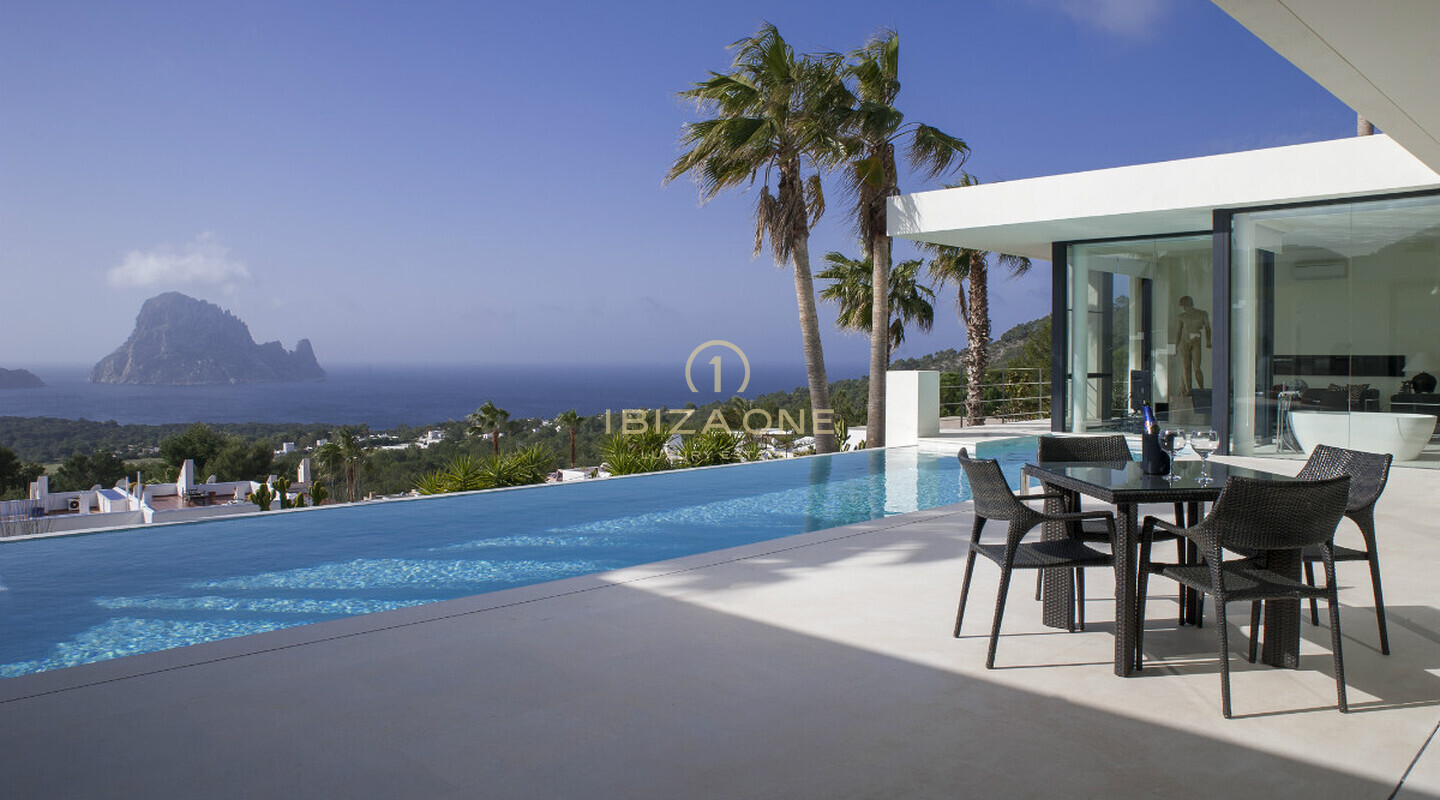 Moderna villa di lusso a Ibiza con vista su Es Vedra, sul mare e sulla campagna in vendita, Ibiza - Moderna villa di lusso a Ibiza con vista su Es Vedra, sul mare e sulla campagna in affitto, Ibiza