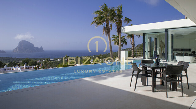 Moderne Luxusvilla auf Ibiza mit Blick auf Es Vedra, das Meer und die Landschaft zu verkaufen, Ibiza - Moderne Luxusvilla auf Ibiza mit Blick auf Es Vedra, das Meer und die Landschaft zu vermieten, Ibiza