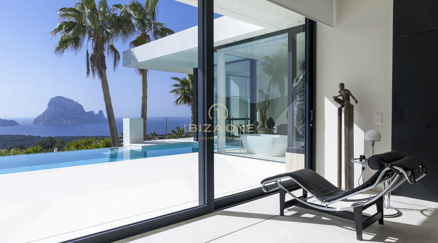 Moderna villa di lusso a Ibiza con vista su Es Vedra, sul mare e sulla campagna in vendita, Ibiza - Moderna villa di lusso a Ibiza con vista su Es Vedra, sul mare e sulla campagna in affitto, Ibiza