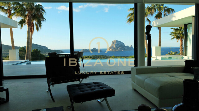 Moderna villa di lusso a Ibiza con vista su Es Vedra, sul mare e sulla campagna in vendita, Ibiza - Moderna villa di lusso a Ibiza con vista su Es Vedra, sul mare e sulla campagna in affitto, Ibiza