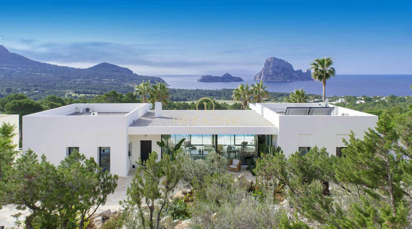 Villa de luxe moderne à Ibiza avec vue sur Es Vedra, la mer et la campagne à vendre, Ibiza - Villa de luxe moderne à Ibiza avec vue sur Es Vedra, la mer et la campagne à louer, Ibiza