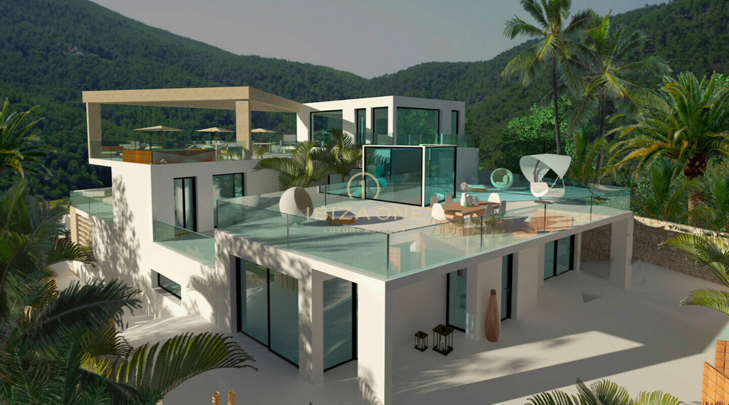 Villa de luxe à Ibiza près de Cap Martinet comme projet à vendre, Ibiza - Villa de luxe à Ibiza près de Cap Martinet comme projet à louer, Ibiza