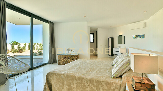 Villa moderna di lusso a Vista Alegre / Es Cubells con vista sul mare a Formentera in affitto, Ibiza