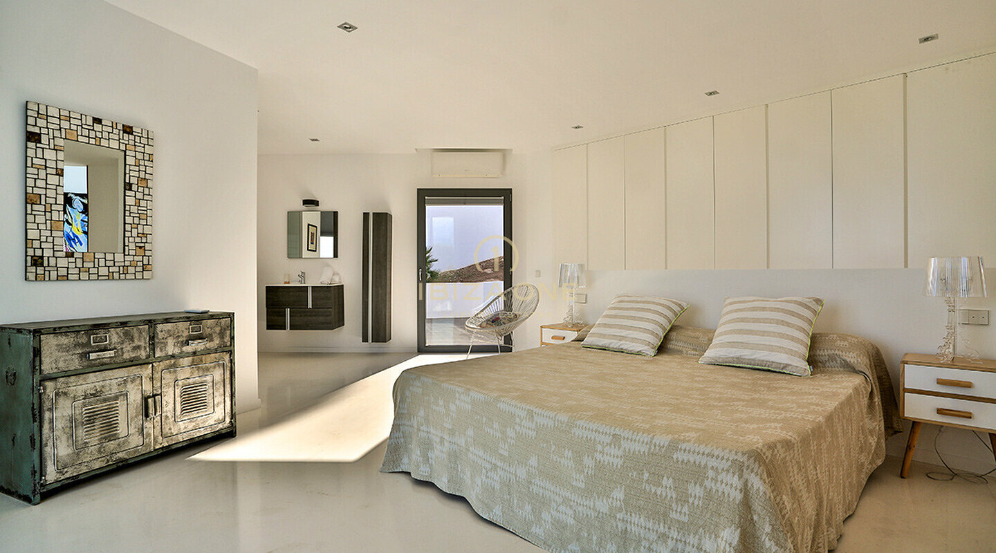 Villa moderna di lusso a Vista Alegre / Es Cubells con vista sul mare a Formentera in affitto, Ibiza