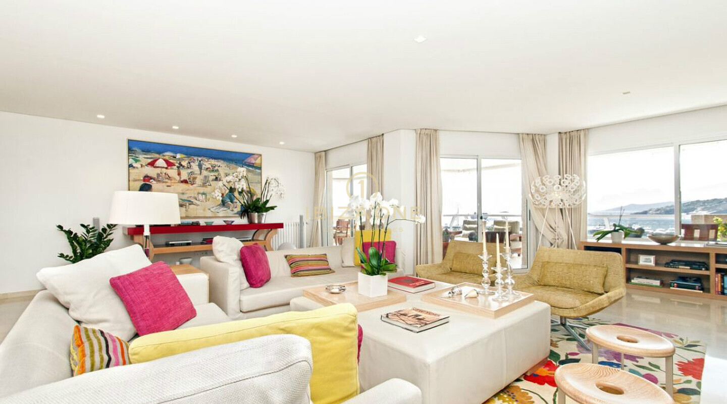 Luxe appartement op Ibiza aan de Paseo Maritimo met uitzicht op Dalt Vila en de zee te koop, Ibiza - Luxe appartement op Ibiza aan de Paseo Maritimo met uitzicht op Dalt Vila en de zee te huur, Ibiza