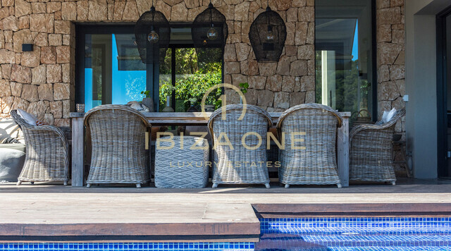Luxury villa with sea views in Cap Martinet for sale, Ibiza - Luxury villa with sea views in Cap Martinet for rent, Ibiza