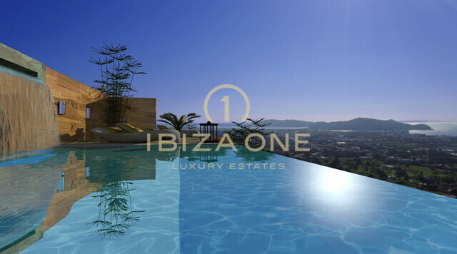 Beautiful plot of land with licence in Ibiza with spectacular views of Dalt Vila, Playa d'en Bossa, Salinas and Formentera for sale, Ibiza - Beautiful plot of land with licence in Ibiza with spectacular views of Dalt Vila, Playa d'en Bossa, Salinas and Formentera for rent, Ibiza