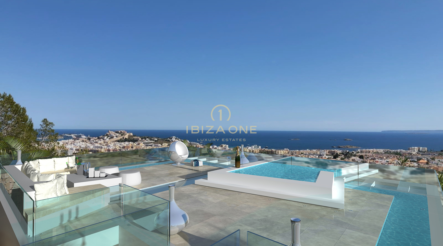 Prachtig perceel grond met vergunning op Ibiza met spectaculair uitzicht op Dalt Vila, Playa d'en Bossa, Salinas en Formentera te koop, Ibiza - Prachtig perceel grond met vergunning op Ibiza met spectaculair uitzicht op Dalt Vila, Playa d'en Bossa, Salinas en Formentera te huur, Ibiza