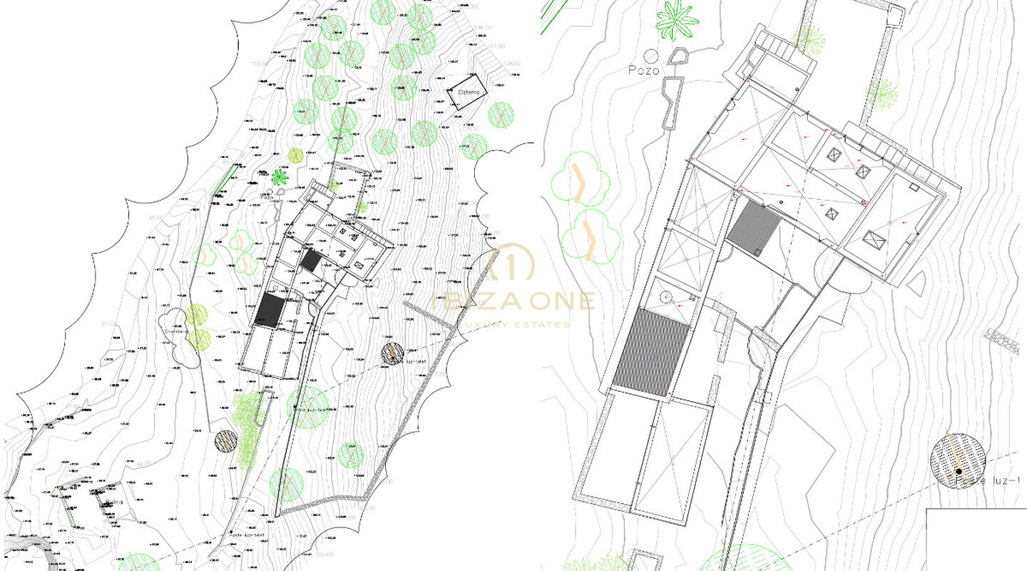 Ursprüngliche Finca zum Renovieren auf Ibiza in ruhiger Lage mit atemberaubender Aussicht über das Morna-Tal zu verkaufen, Ibiza - Ursprüngliche Finca zum Renovieren auf Ibiza in ruhiger Lage mit atemberaubender Aussicht über das Morna-Tal zu vermieten, Ibiza